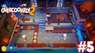 Overcooked 2 Gameplay (PS4 Pro) Part 5 - Margherita Mayhem