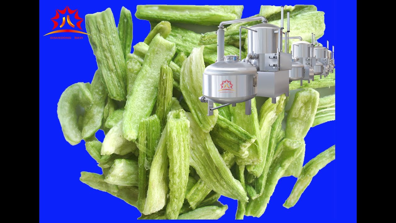 Commercial Vacuum Fried Sweet Potato Chips Making machine