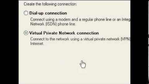 Setting Up a VPN on Windows XP