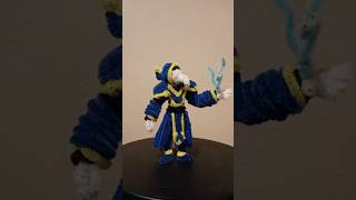 the lunatic cultist made out of pipecleaners #terraria