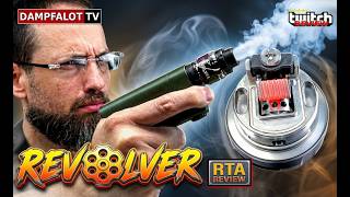 They used the Revolver RTA in the Wild West | Retro Vape Review 💨