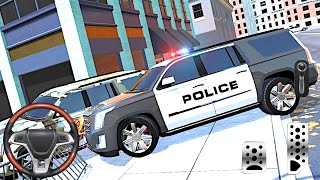 Offroad Cadillac Escalade Driving - 4x4 Police SUV Driver - Android Gameplay screenshot 5