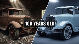 100-Year-Old Car Full Restoration | Bringing a Forgotten Classic Back to Life