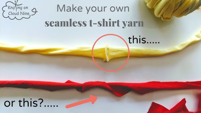 DIY Tutorial: How to Make T-Shirt Yarn (The Most Amazing of Yarns!) –  Upstairs Circus – DIY Workshop Meets Bar