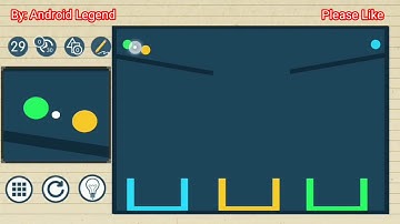 Brain on Line & Physics Level 29 All 3 stars Android Solution