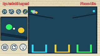 Brain on Line & Physics Level 29 All 3 stars Android Solution
