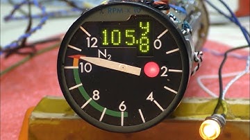 LDM #406:  Smiths Industries WL201EED2 N2 % RPM Indicator -  Part 2: Test and reverse engineering