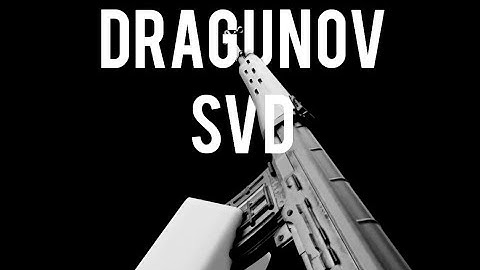 Dragunov SVD Animation Reel