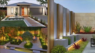 افضل أفكار تنسيق حدائق منزلية مودرن ٢٠٢٢ | تصميم حديقة المنزل ومساحات خضراء داخلية