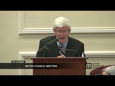 07/19/22 Metro Council Meeting