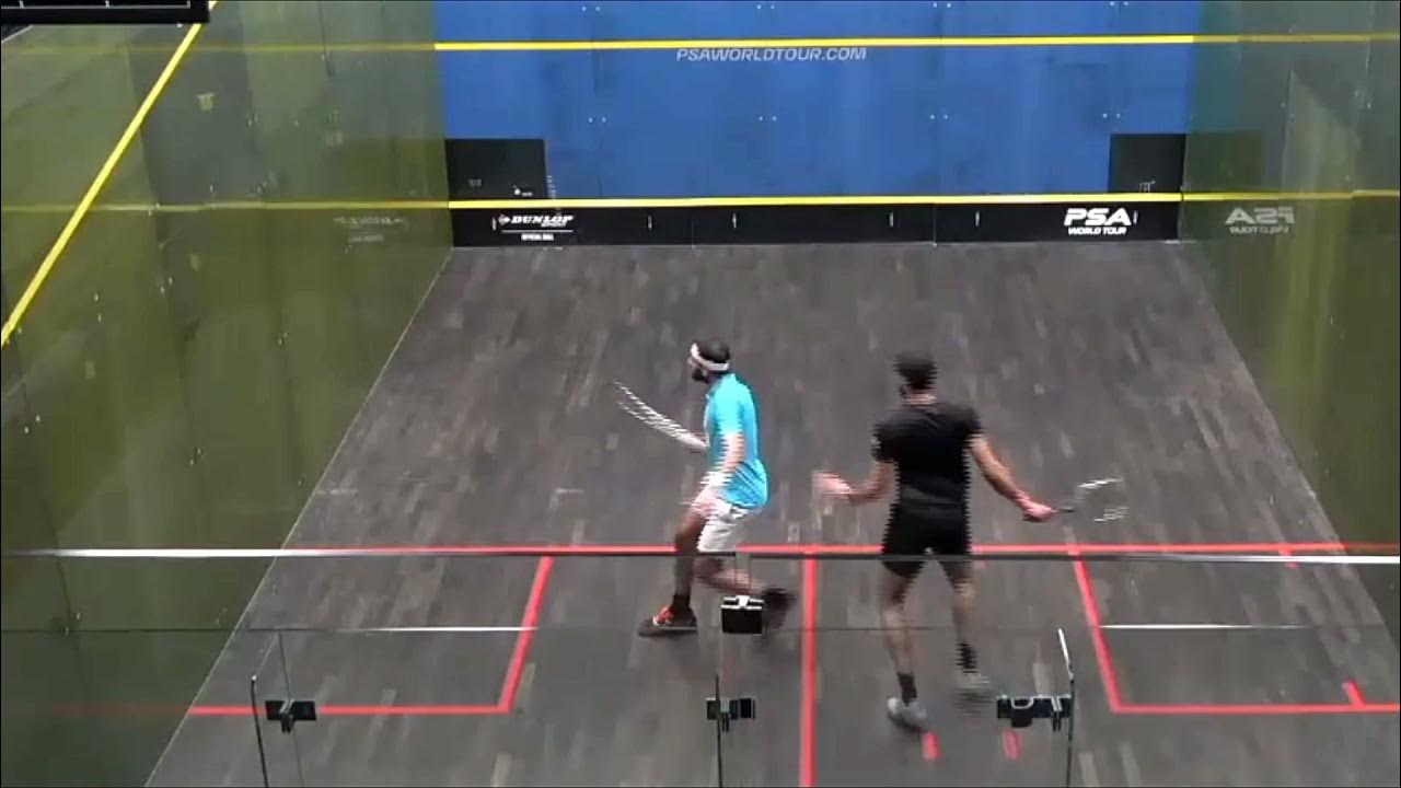SQUASH. Stroke or Let? Shorbagy vs James YouTube