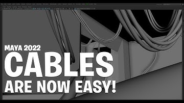 Cables are Easier In Maya!