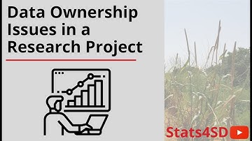 Data Ownership Issues in a Research Project