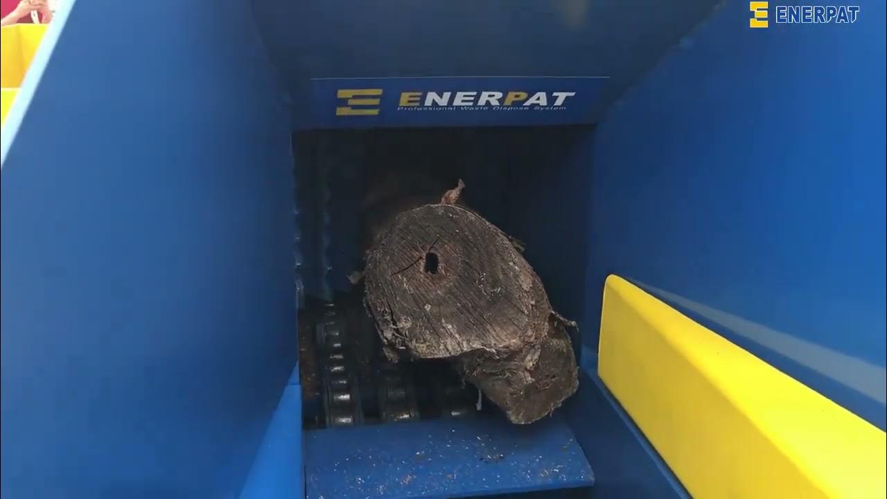 Enerpat wood sawdust machine meet you in 2022 YouTube