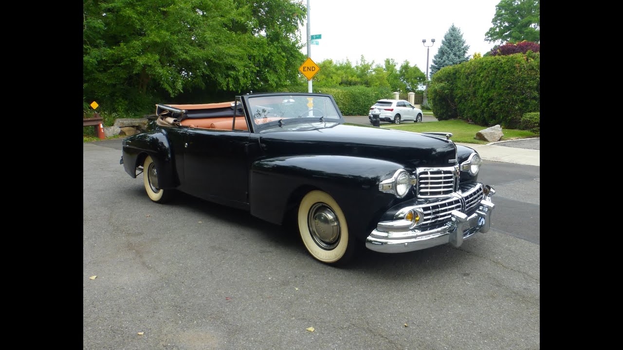 1947 Lincoln Continental Cabriolet V12 – Recent Restoration | Merit Cars