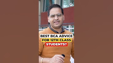 ✅Best BCA Advice For 12th Students!🤩BCA 2026 YES or NO! BCA Reality! #shorts #bca #bcastudents #yt