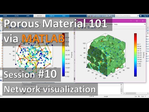 10- Pore network visualization [Porous Material 101 via MATLAB]