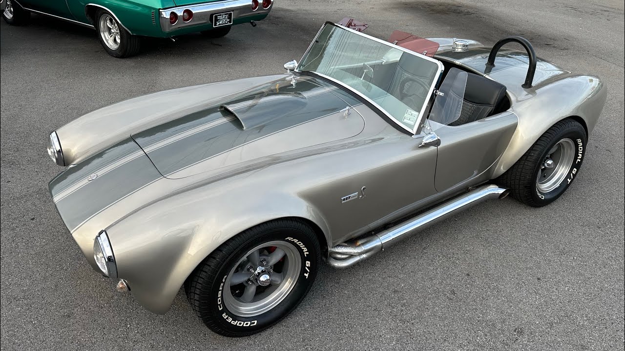 Test Drive 1966 Ford Cobra Kit Car 4 Speed V8 SOLD 34,900 Maple Motors