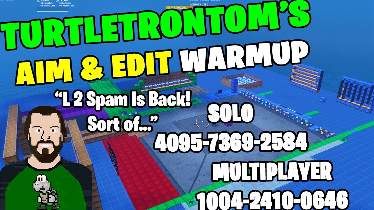 TurtletronTom's Warmup Aim and Edit Course - L2 Spamming is Back?! Edit, Shotgun Flicks, All Weapons