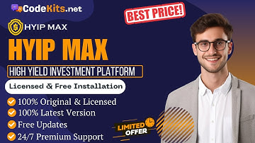 [Latest & Original] HYIP MAX - high yield investment platform (Lowest Price)