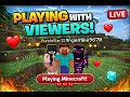 🔴 LIVE: PLAYING MINECRAFT HARDCORE WITH VIEWERS🔴