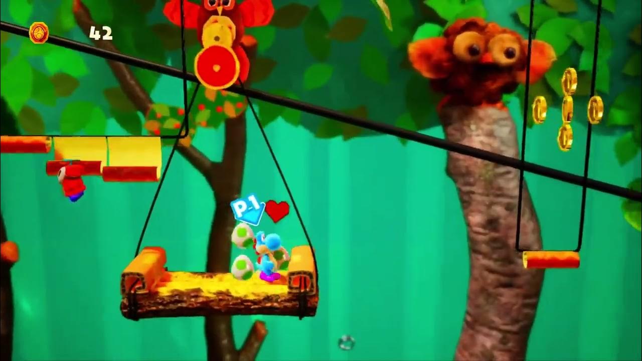 Yoshi's Crafted World [17] Weighing Acorns YouTube