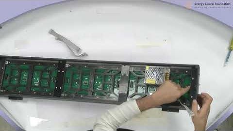 Module 11 - Connecting FRC cables to P10 display and controller | 1.5°C - 2°C climate clock