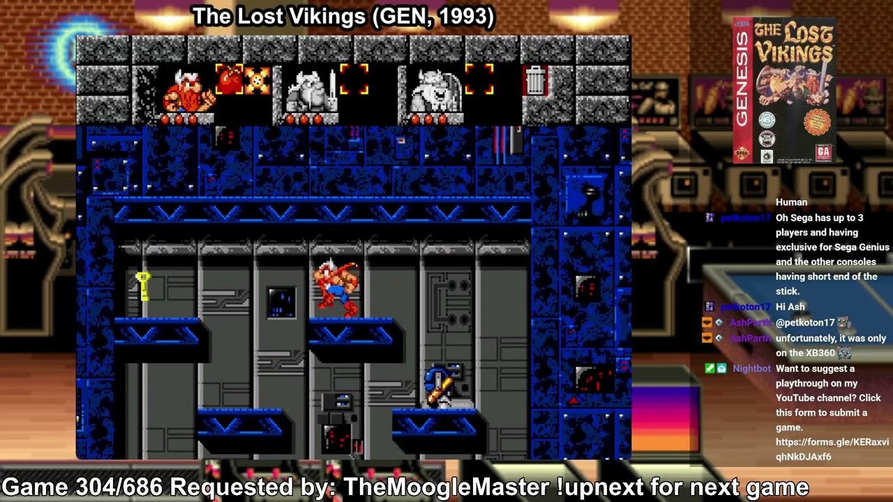 Retro Viewer's Choice S3: Game #304 - The Lost Vikings (GEN) Part