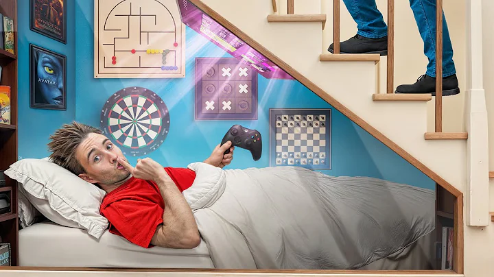 I Built A Secret Room In My Best Friends House!