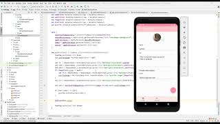 253  Implement floating action button