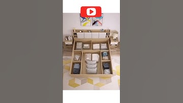 Amazing Space Saving Ideas And Home design - Smart Furniture #shorts #ytshorts