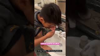 Anak Sholeh Nya Mama Nia Lagi Wudhu ardibakrie niaramadhani shorts
