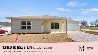SOLD HOME TOUR | 1355 E Bias Ln, Centralia, MO 65240 | Brand New 2026 Ranch Build