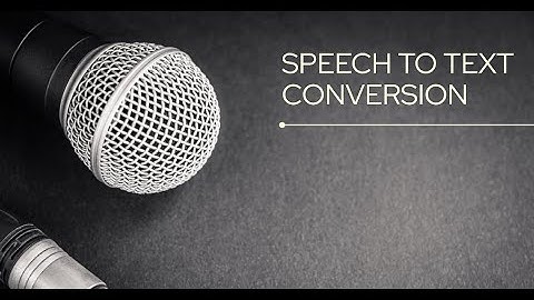 HTML CSS JavaScript Project 22:Speech to Text Converter