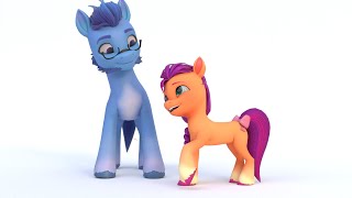 Tiny Sunny Starscout And Agryle Animation Test Mlp G5 Animation