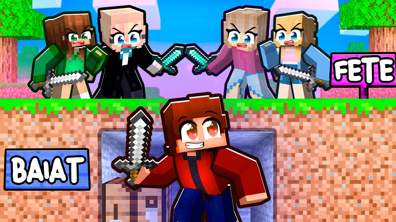 1 BĂIAT vs. 4 FETE *CRIMINALE*...