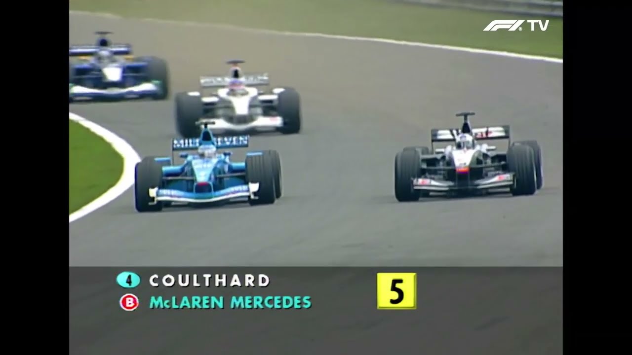 Kimi Raikkonen vs Jacques Villeneuve - 2001 Belgian GP
