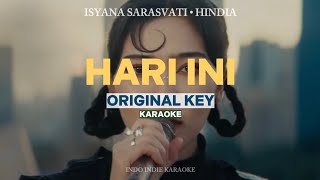 [KARAOKE] Isyana Sarasvati feat. Hindia - Hari Ini (ORIGINAL KEY)