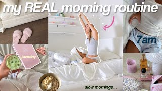 my REAL morning routine: 7am💌