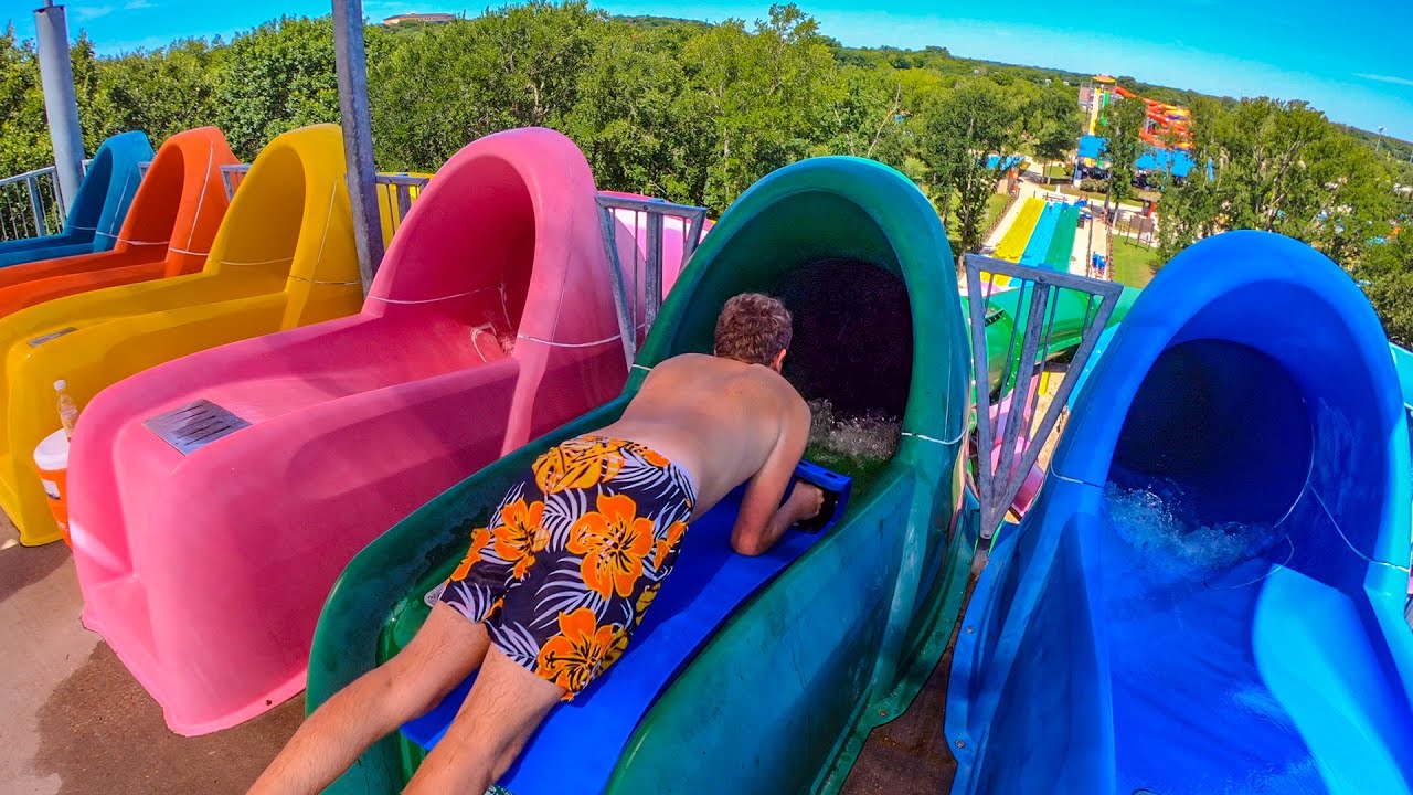 racer-water-slide-pineapple-express-at-hawaiian-falls-waco-youtube