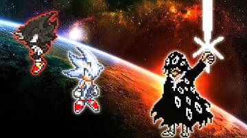 Sonic Chaos OP (All Form) & Dark Sonic V2 VS Yhwach bach V2.1 OP in Jump Force Mugen