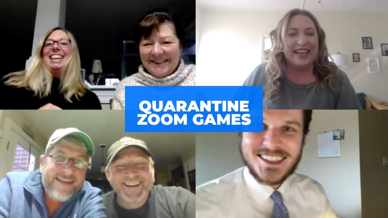 Quarantine Family Zoom Games Part 1 Blind Pictionary YouTube