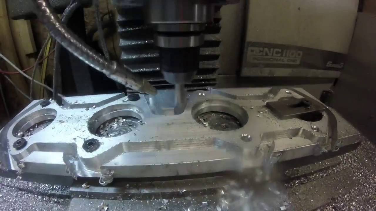 Making a Weber DCOE manifold flange on a Tormach PCNC 1100