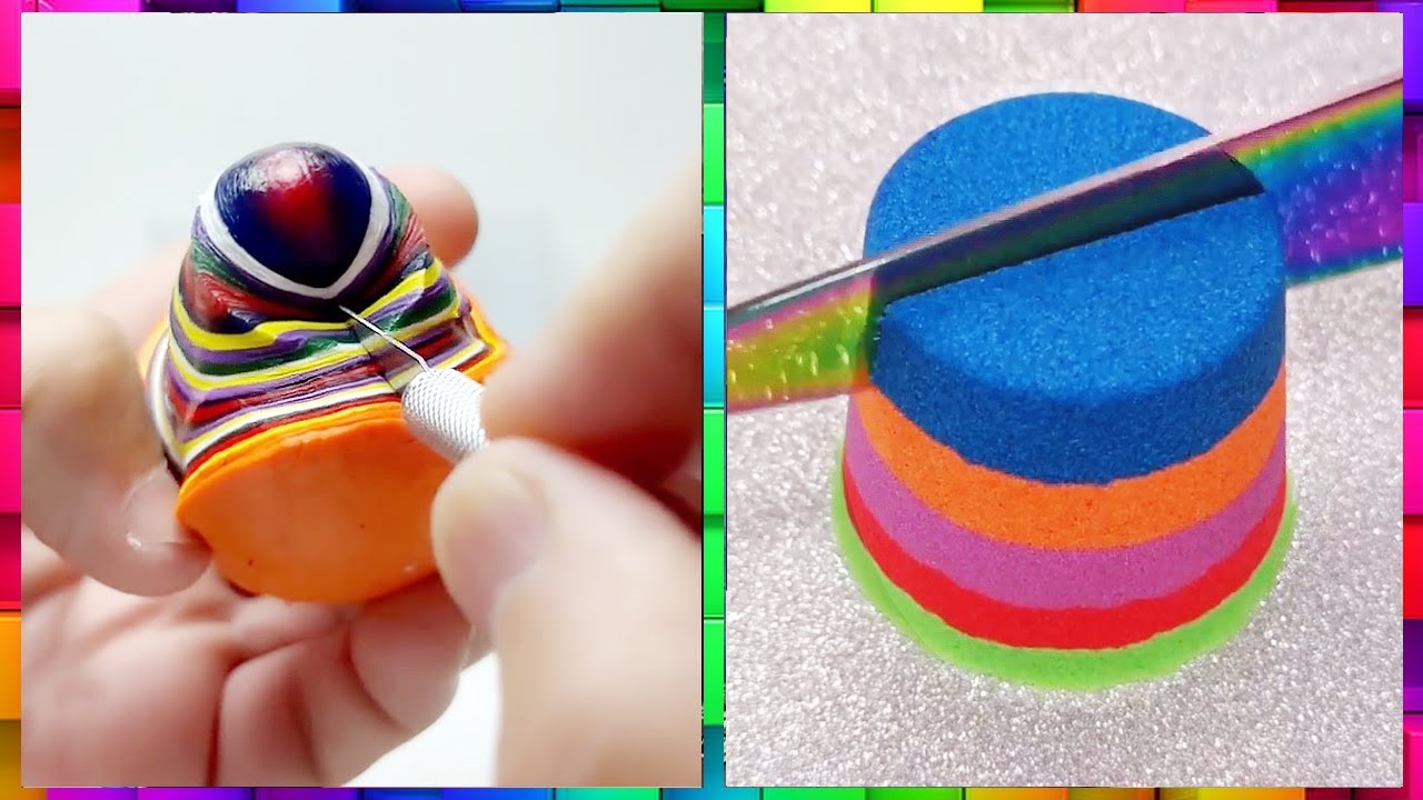 Oddly Satisfying Video with Relaxing Deep Sleep Music | Best Oddly ...