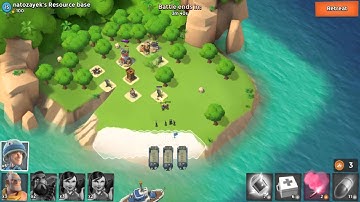 Boom Beach Gameplay Walkthrough - Attack Resource Base for Android/IOS