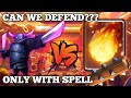 26 hog cycle  subscriber challenge  defending pekka only with fireball and log  26 hog deck op