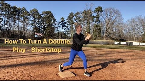 How To Turn A Double Play - Shortstop