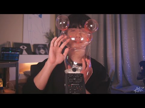 No Talking | "Satisfyingly" Boring Straw Balloon Toy Sound ASMR 🎈✨