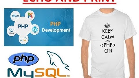 echo and print function learn PHP in Urdu and Hindi | PHP Basic Concepts