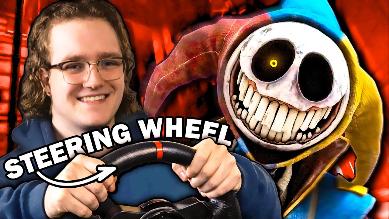RUNNING OVER THE PROTOTYPE WITH MY CAR (Poppy 5 w/ a Steering Wheel)